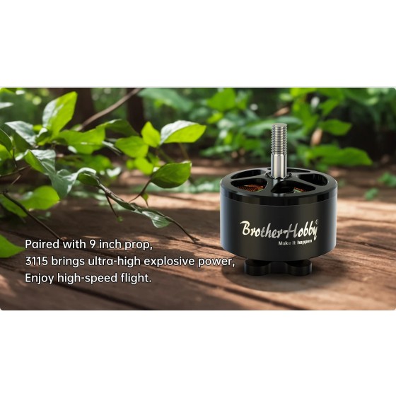 Original BrotherHobby SE 3115 Motor  for RC FPV Airplane Module Dc Motor Fpv Drone Part Wholesale Price